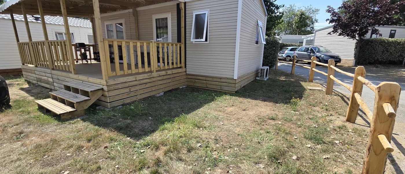 Soubassement de Mobil-home sur Saint Hilaire de Riez